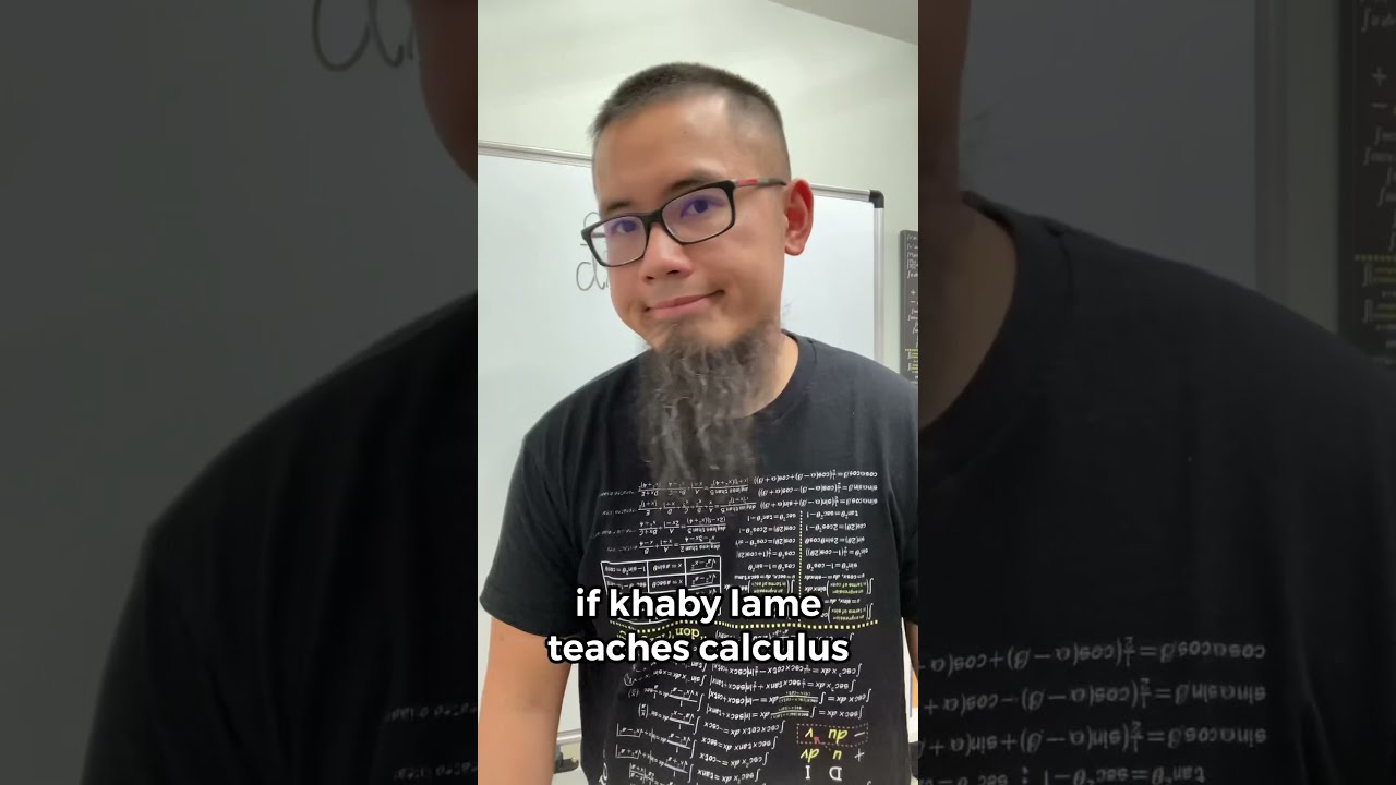 If Khaby Lame Teaches Calculus Shorts