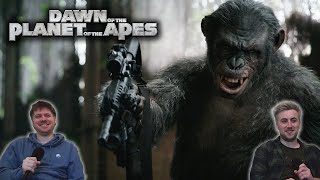 THINGS GET KINDA CRAZY IN DAWN OF THE PLANET OF THE APES