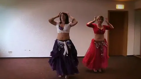 Belly Dance Drum Solo Duet