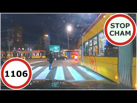 Stop Cham #1106 - Niebezpieczne i chamskie sytuacje na drogach