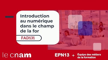 Introduction au numérique dans le champ de la formation