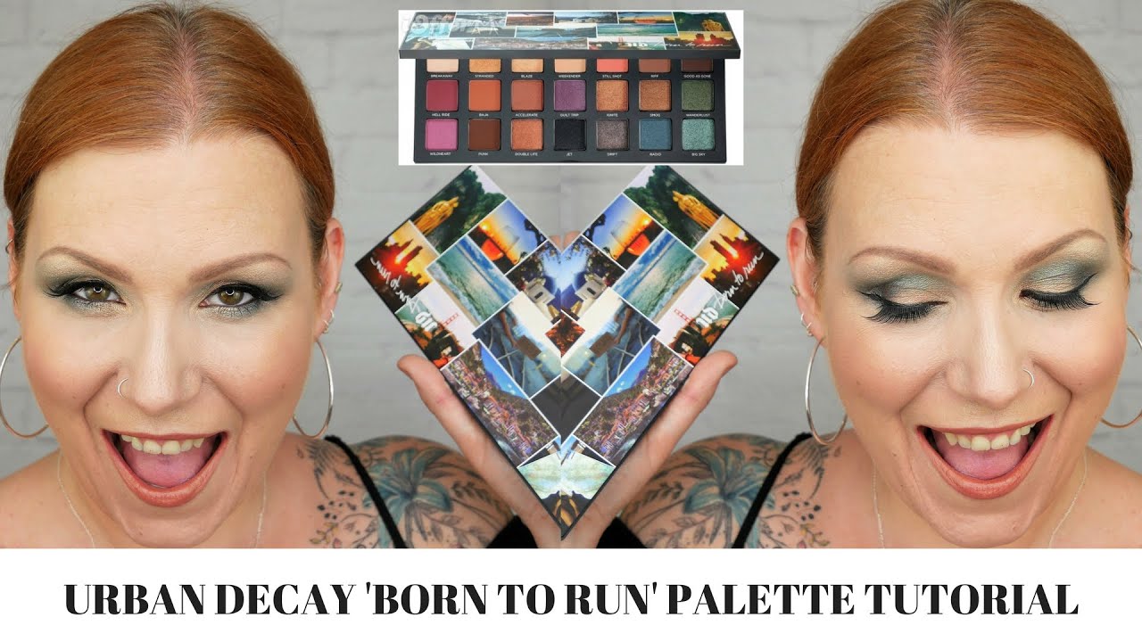 New Urban Decay Born To Run Palette Review Demo