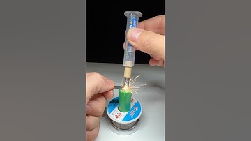 👉 “DIY Spot Welder 🔥 (Made with 1 Battery + a Syringe!)