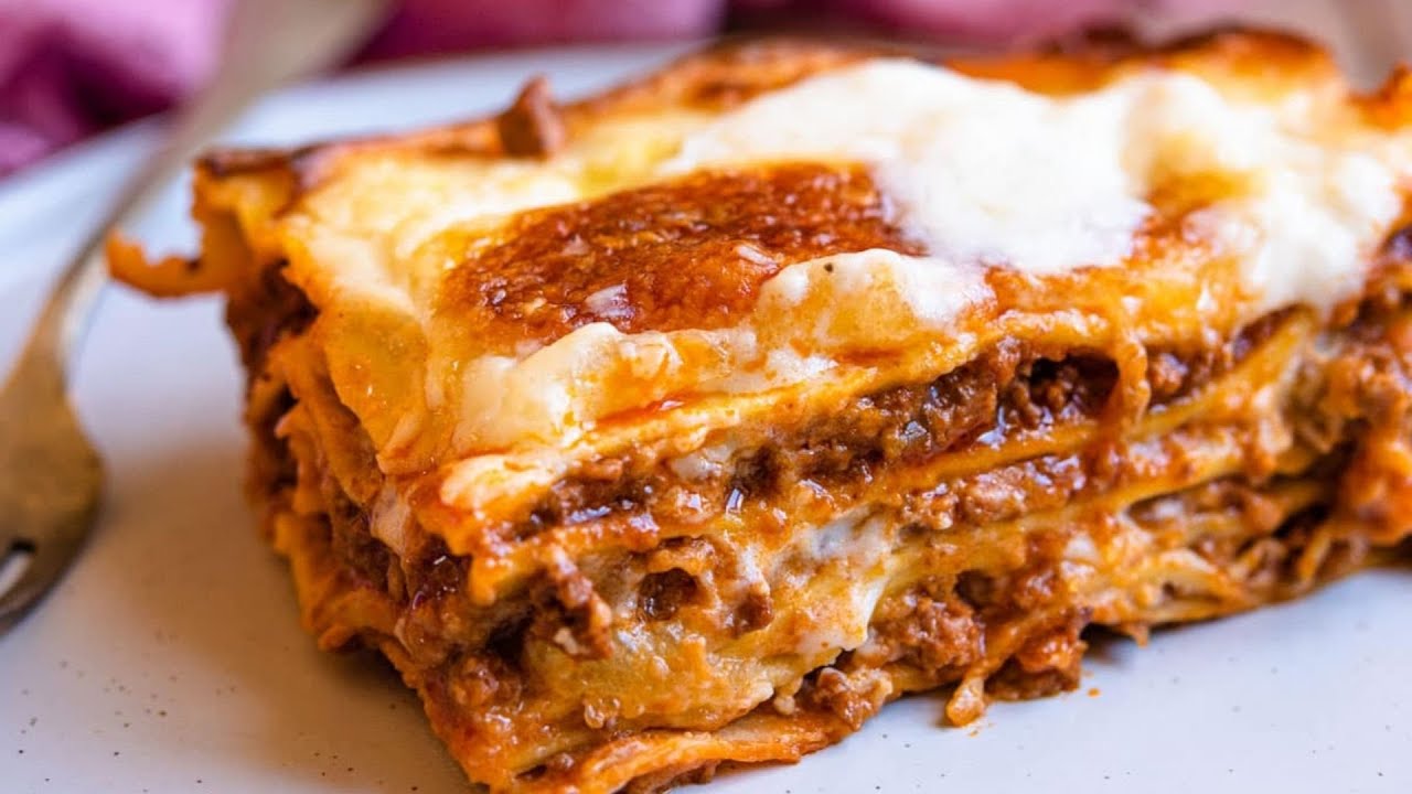Lasagne al Forno (Italian Beef Lasagna) - YouTube