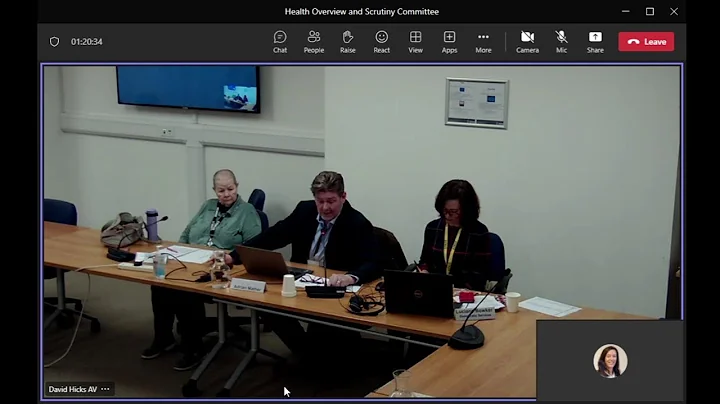 Health Overview and Scrutiny Committee 27.03.23 7pm