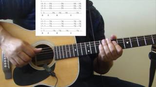 HipHop R&B Guitar - Lesson/Tutorial chords