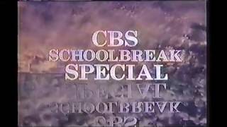 Cbs Schoolbreak Special 1986-96 Opening Sequence