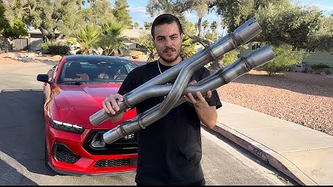 Borla SwitchFire X-Pipe 2024 Mustang GT