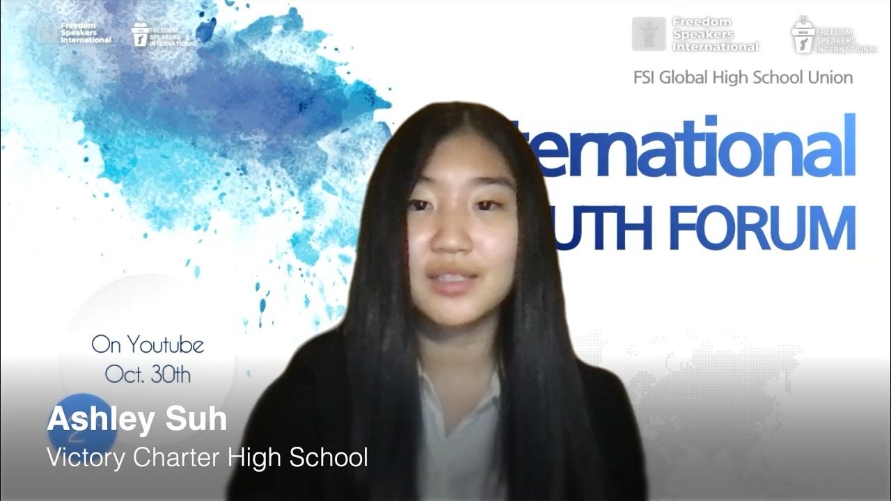 Destroying Stereotypes (Ashley Suh) | 2nd International Youth Forum ...