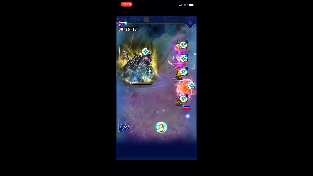 FFRK: Dark Odin Magicite. Dark Weak Sub 30.