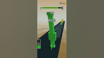 Stack Colors Gameplay Walkthrough (İOS,Android) - Level 14 #Shorts