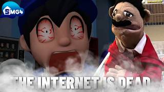 SMG4: The Internet Is Dead Reaction (Puppet Reaction)