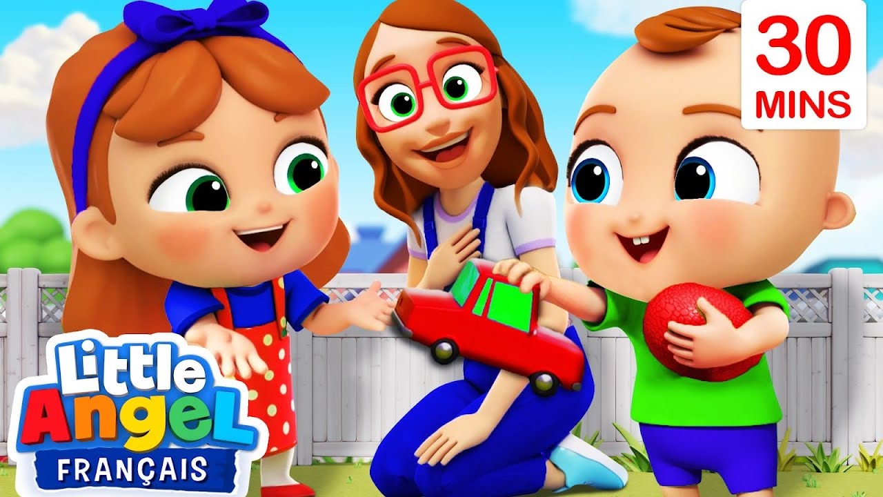 Moi d’abord ! | Comptines avec Bébé Louis | LittleAngel Français - YouTube