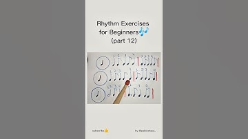 Easy Rhythm Exercises for Beginners (With Metronome)#part12