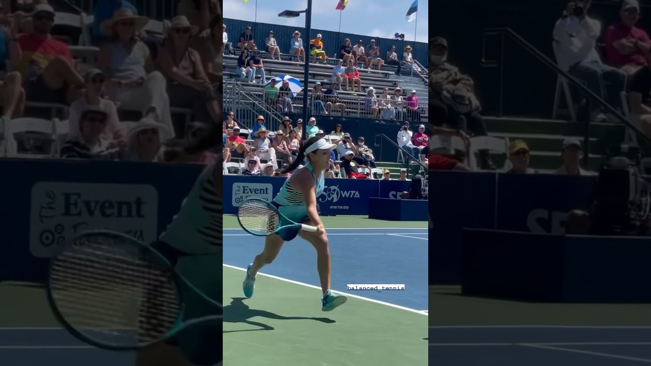 Camila Osorio Sliding Forehand Winner 🏃🏻‍♀️