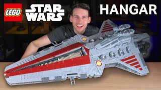IT'S HERE! The BIGGEST Venator EXPANSION 😨 LEGO 75367 Hangar Upgrade (Forged in Lego)