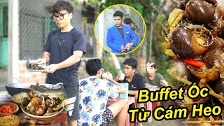 Trẻ Trâu Nhập Vai ANH THÁM TỬ Lật Buffet Ốc Siêu Rẻ Ăn Cám Tăng Trọng Cùng Khứa Áo Xanh | TQ97