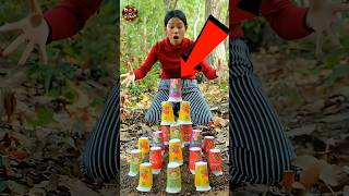 🤢 Is Cup Mein Kya Bhar Diya 😳 #shorts #viral #trending #experiment #reaction #fyp