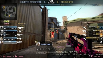 CS GO Famas ace.
