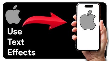 How To Use Text Effects On iPhone iOS 18