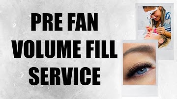 Lash With Me | Pre-Fan Volume Lash Extensions | Best Products To Use During A Fill