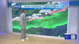 Rain Develops Thursday Night And Ushers In Colder Temperatures