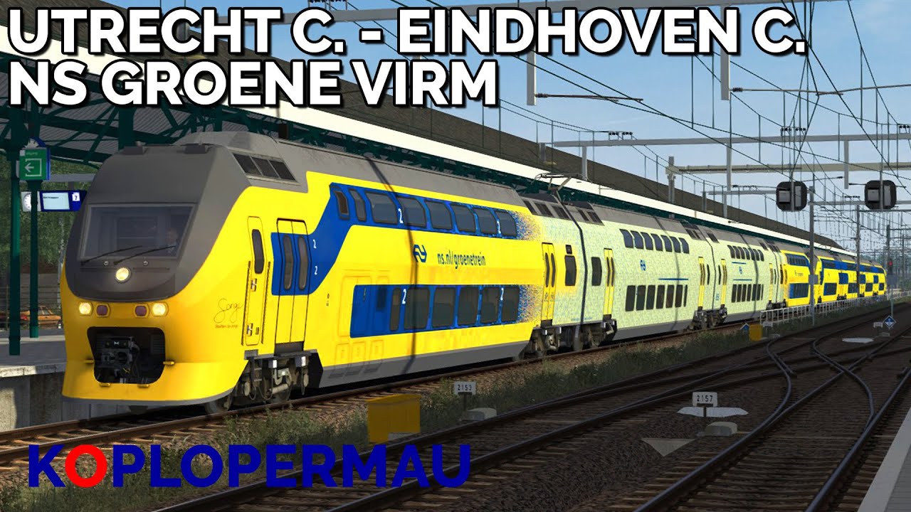 Train Simulator 2023: Intercity Utrecht Centraal - Eindhoven Centraal met Groene VIRM!