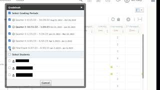 Print Grade Reports from Schoology