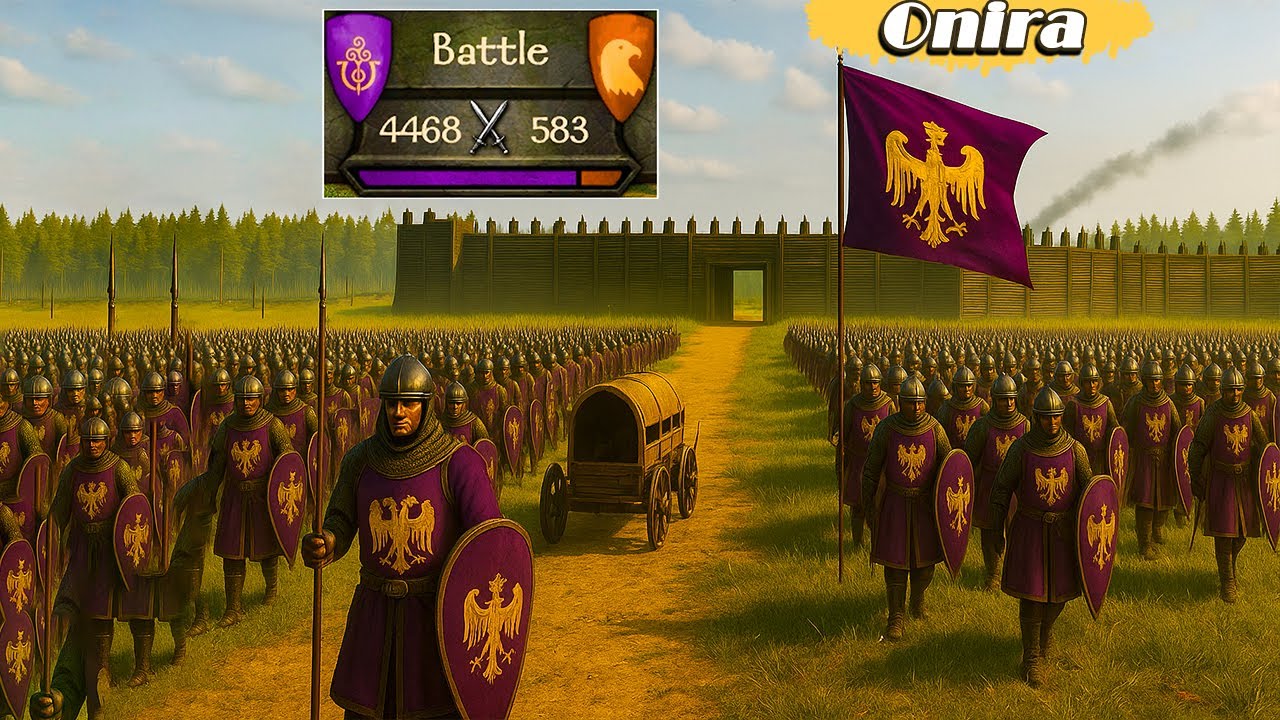 4000 imperials VS 800| The Most Epic Bannerlord Siege Ever || Mount & Blade 2 Tactics