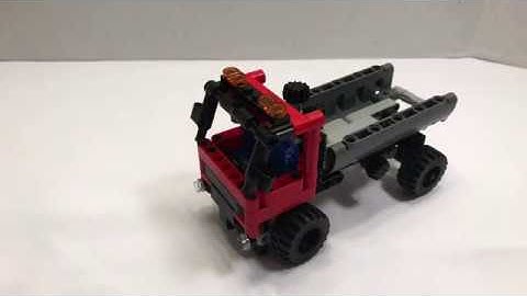 Lego Technic 2 in 1- Hook Loader 42084 Build 1