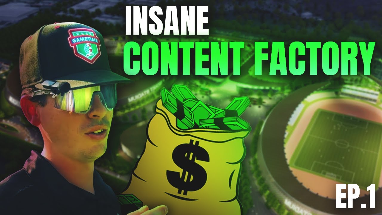 He Gave Us The Playbook For Our NEW CONTENT FACTORY!? | Playbook ep.1