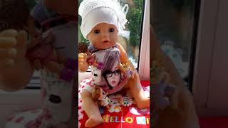 День с беби боном Маргошой /Видео с куклой беби бон /кормим/идём на балкон.