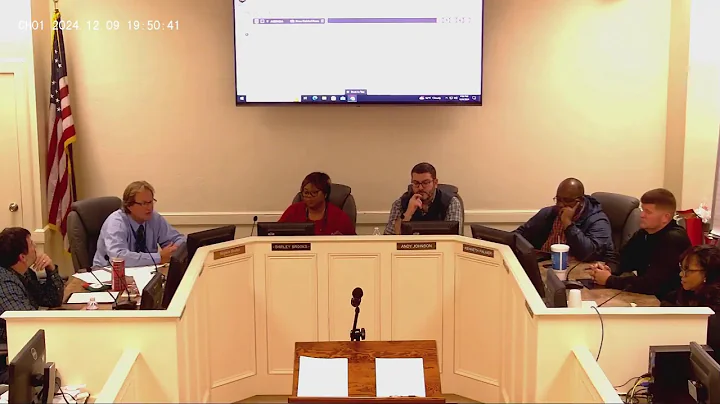 Ben Hill County Schools Board Meeting 12.9.2024 Part 2