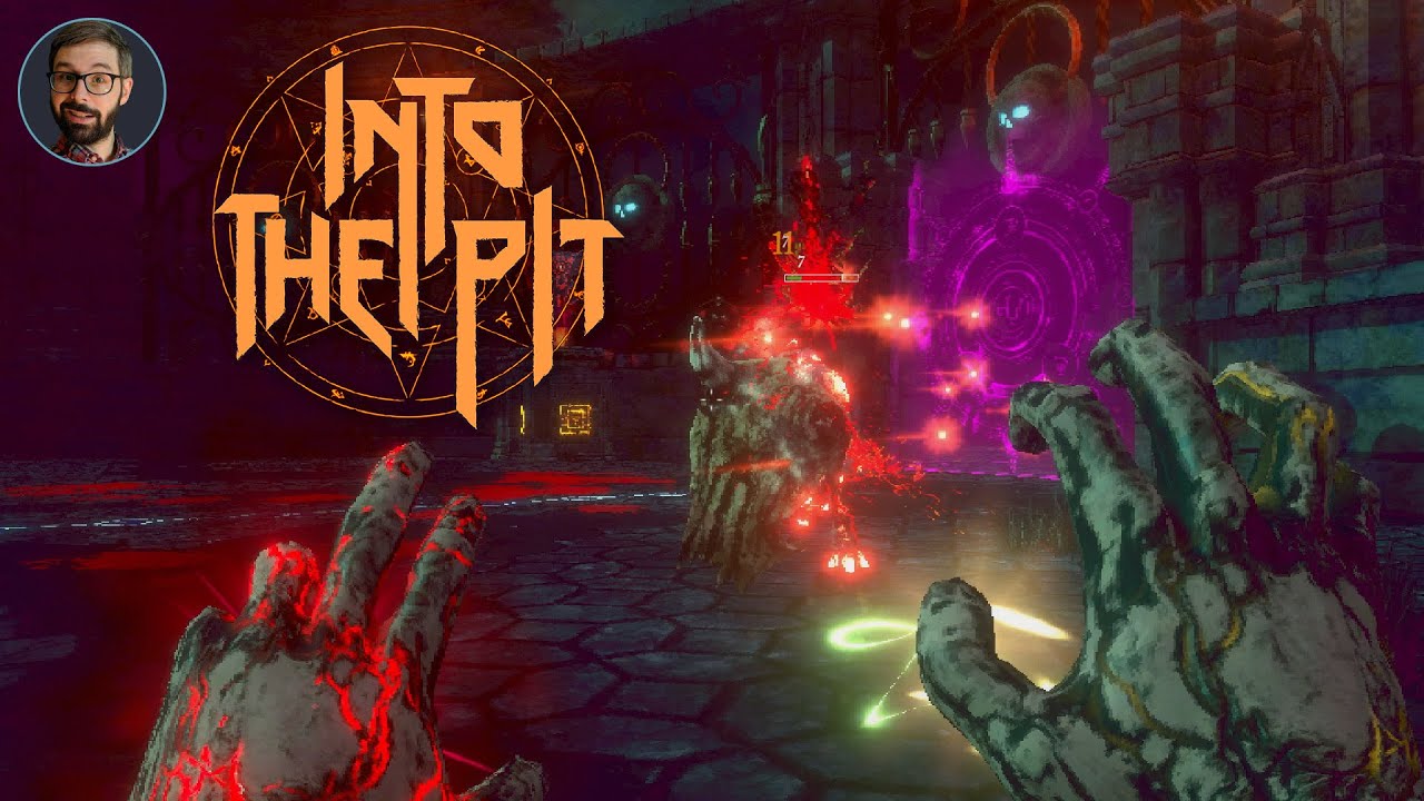 Into the Pit Review | Spell Crafting FPS Eldritch Warlock Roguelite