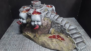 Horror Blood Fountain for EZD6 Pathfinder and D&D