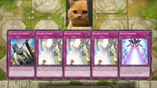 WHEN YOU SURPRISE YOUR OPPONENT WITH 3 SOLEMN STRIKE! YUGIOH MASTER DUEL