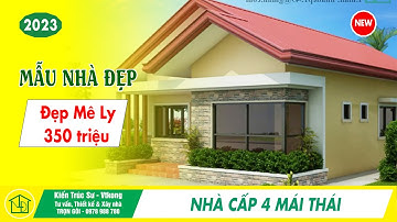 Đầu Tư 300-400 Triệu Có Ngay NHÀ CẤP 4 MÁI THÁI Đẹp Mê Li