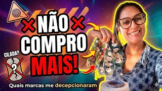 🚨MARCAS DE BARBANTES QUE NÃO COMPRO MAIS/MINHA SINCERA OPINIÃO ‼️