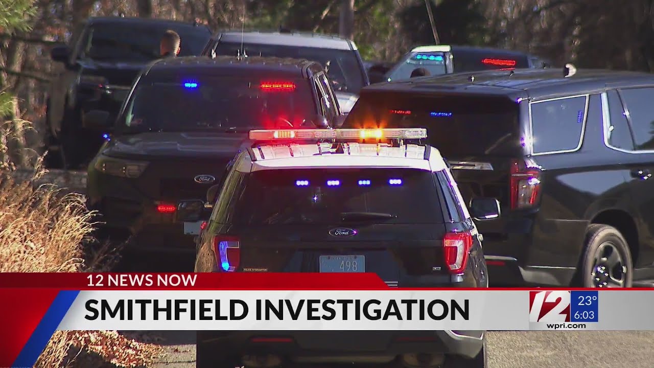 Police: Man barricaded inside Smithfield home - YouTube