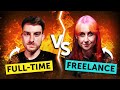 Freelance vs fulltime  the ultimate debate  w motion by scott