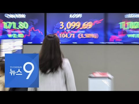 한미 증시 극심한 변동폭에…개미들 밤낮없이 '조마조마' [뉴스9]