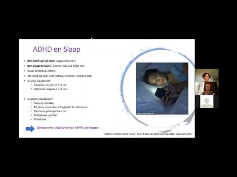 Slaap en ADHD - Sandra Kooij - 25 juli 2020