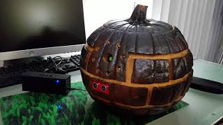 Project Distance to Target - The Death Star Pumpkin