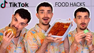 Judging New TikTok FOOD HACKS