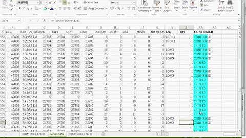 使用EXCEL輕鬆製作自家實時技術指標 來觸發期貨/期權 買賣