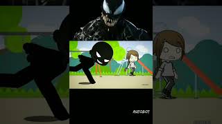 Venom attacked me, but I managed... #gachalife #animation #venom #hotchowrek #Shorts #edith