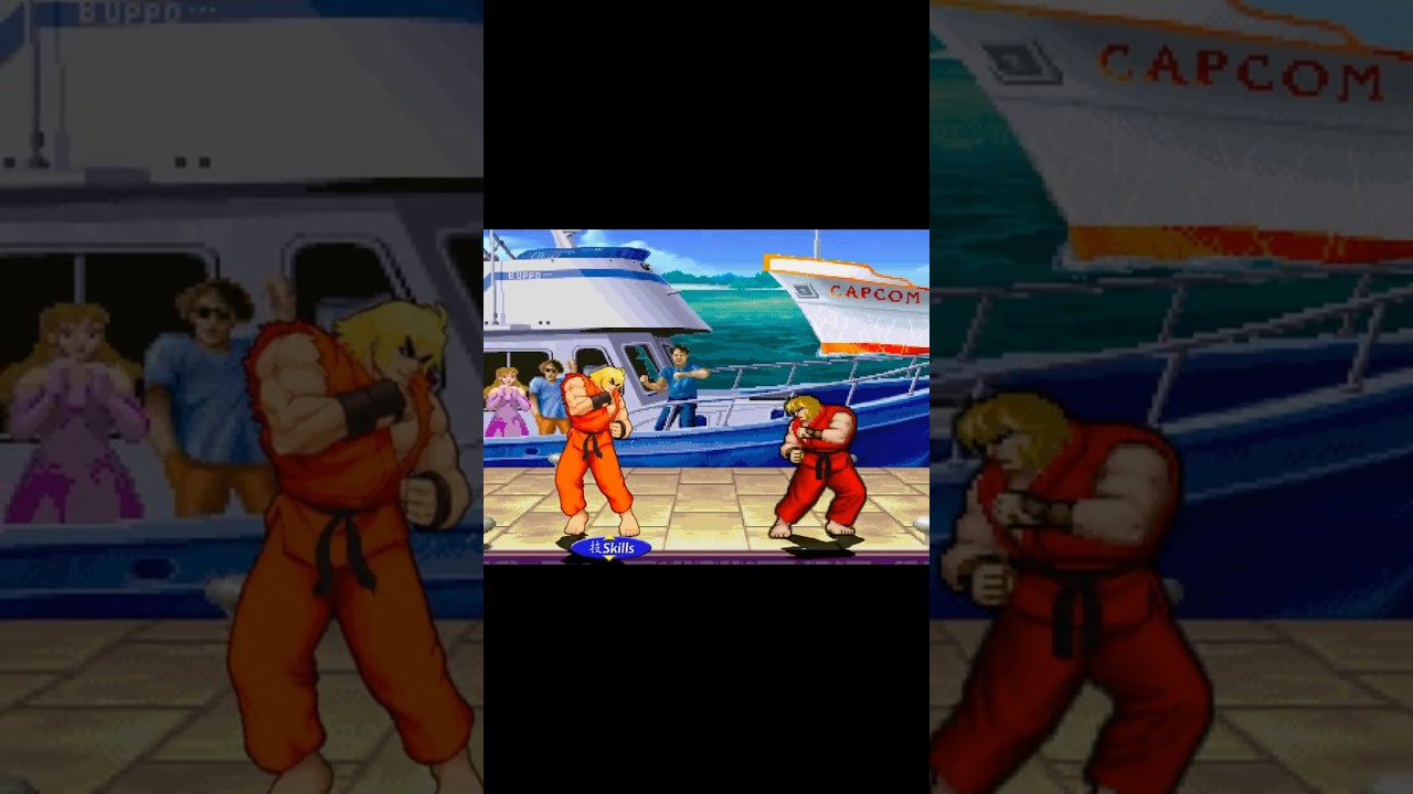 SSF2HD Кен Мастерс против SF2 Ultimate Кен Мастерс