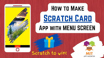 Scratch Card app in MIT App Inventor  | App Inventor Scratch Card App #appinventor #mitappinventor