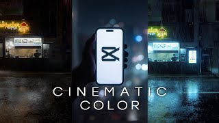 CINEMATIC COLOR GRADING for videos on Capcut [Tutorial] screenshot 5