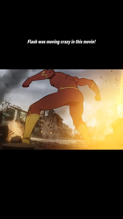 Flash was moving crazy in this movie! Part 2 #dc #comics #flash #fyp #viral